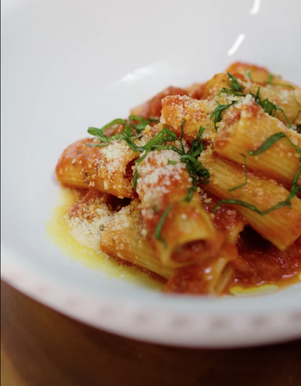 Rigatoni la Marinara